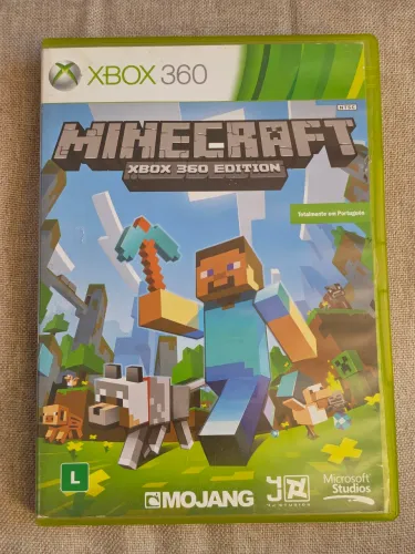 Jogo Minecraft. Original, mídia Física Xbox 360