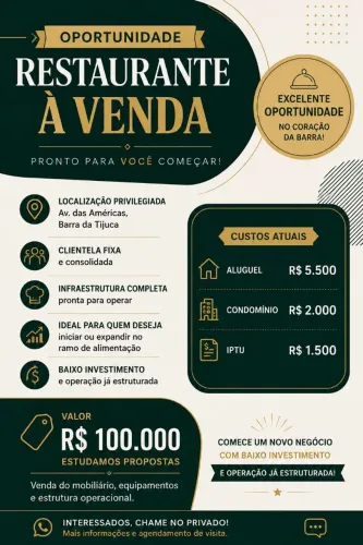 Passo ponto restaurante Barra da Tijuca 