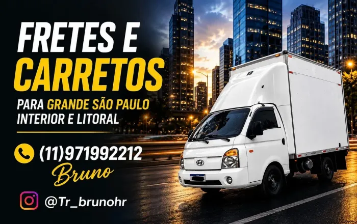 Fretes carretos e mudanças