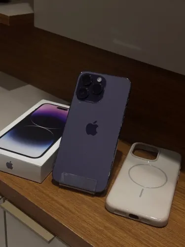 IPhone 14 Pro Max 128GB na caixa bateria excelente