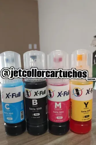 Kit de tinta epson 544/504 compatível 4 cores