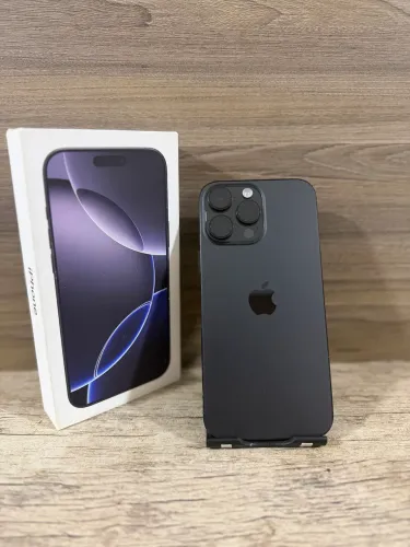 iPhone 16 Pro Max 256gb Preto Impecável