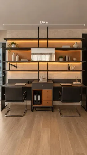 Móvel planejado para escritório ou home office