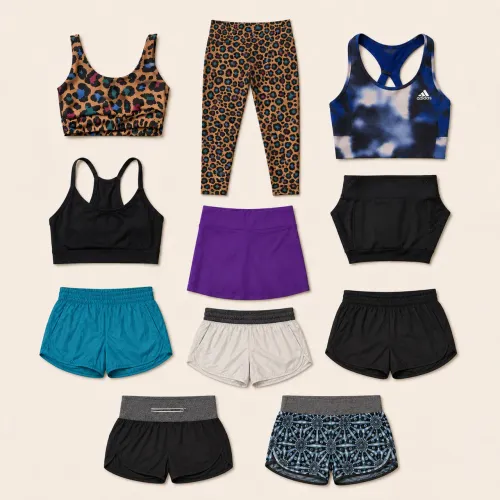 Lote de roupas fitness femininas tamanho P - seminovas