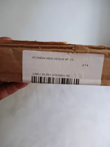 Vendo estas calha de porta do Hyudai HB20 sedan produto novo comprei erado