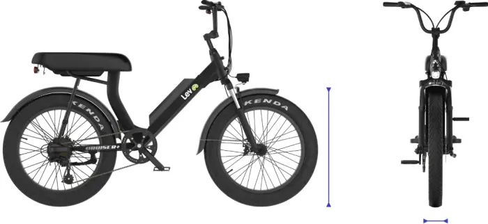 Bicicleta Elétrica Lev Cruiser +