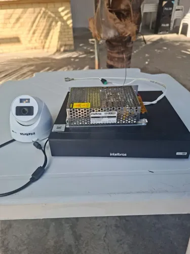 DVR 16 CANAIS INTELBRAS COMPLETO COM 5 CÂMERAS