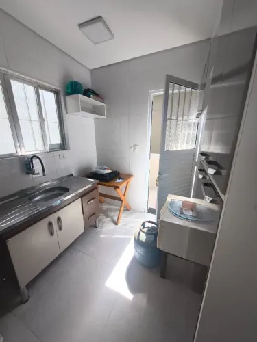 Kitnet com 1 dormitório para alugar, 30 m² por R$ 1.800,02/mês - Canto do Forte - Praia Gr