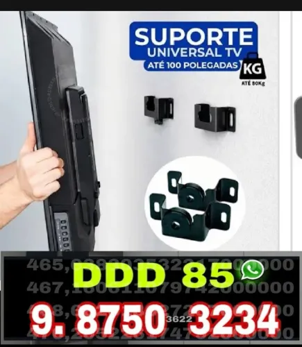 Suporte pra Tv Televisão - Vendas e Instalação 