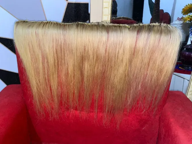 Mega Hair loiro, nunca pintado