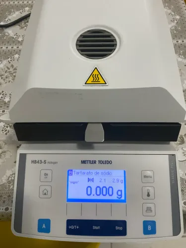 Balança Analisadora de Umidade Mettler Toledo HB43-S