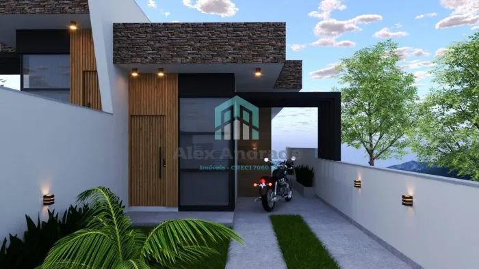 Casa Geminada à Venda em Forquilhas, São José, 2 Quartos, 49m²