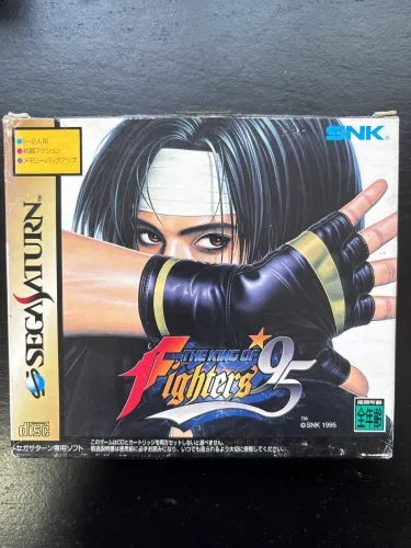 Jogo Sega Saturno The King Of Fighters 95 - Original completo