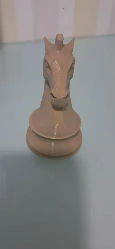 Trio de xadrez (Cavalo, Bispo e Torre) 9,5 cm