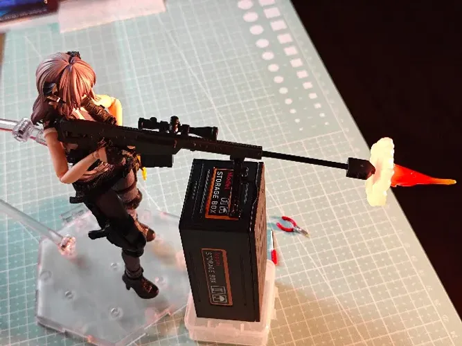 Miniaturas Armas para Action Figures em escala 1/12 Action Force Valaverse - Precisão