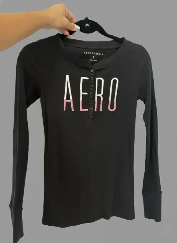 Blusa Aeropostale Manga longa feminina- tam P