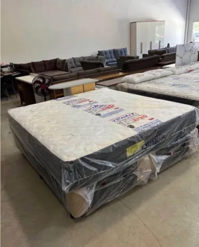 Cama king (novo completo) embalado