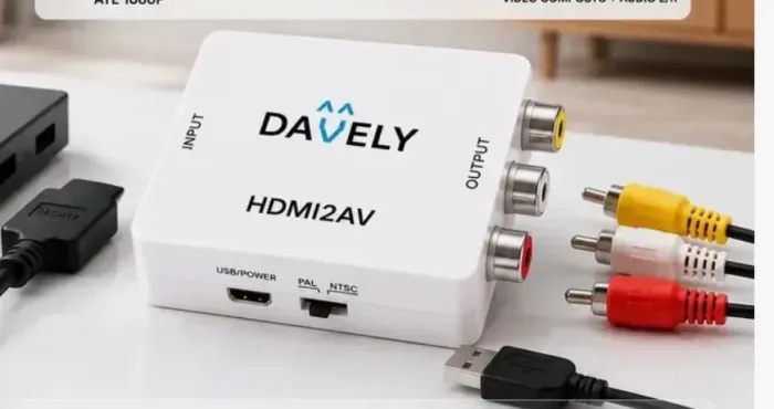 Adaptador hdmi para rca conversor