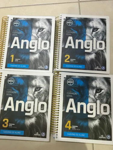 Cadernos do Aluno Anglo da Primeira Série do Ensino Médio