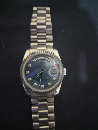 Relogio Rolex Automático mostrador perolizado