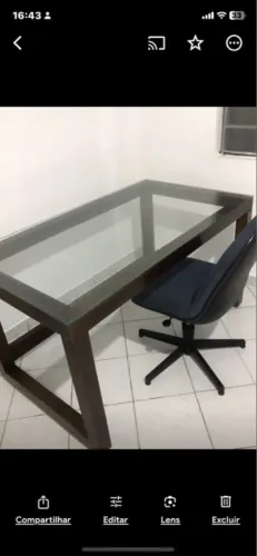 Mesa vidro grande