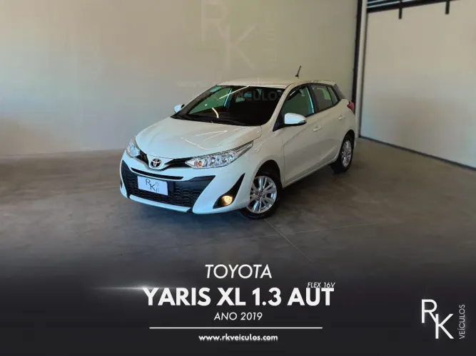 Toyota Yaris XL 1.3 Automático - 2019 (Único dono, impecável)