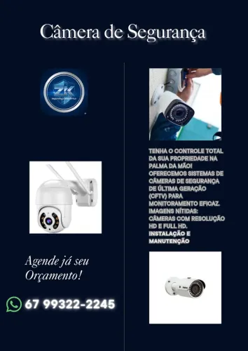 Câmera de Segurança: Inteligência que protege.