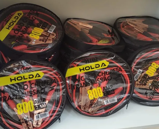 Cabo Chupeta para Bateria HOLDA 800A 2,5 Metros 