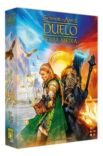 O Senhor Dos Anéis: Duelo Pela Terra Média Jogo Tabuleiro
