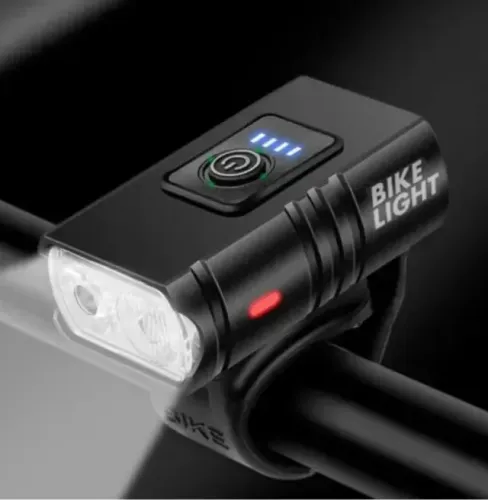 Lanterna LED de bicicleta - sinalizador