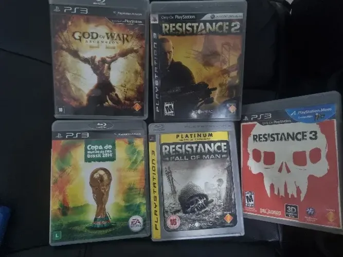 Jogos de PS3 - God Of War e etc...