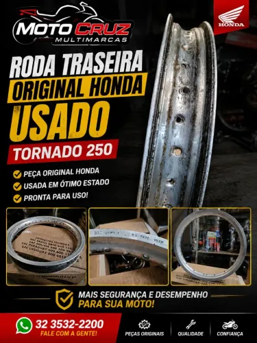 aro traseiro original honda tornado 250