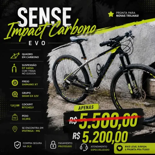 SENSE IMPACT CARBONO EVO TAMANHO M - 17