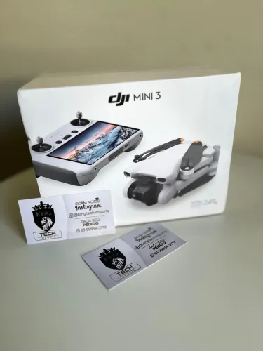 DRONE DJI MINI 3 COM TELA LACRADO