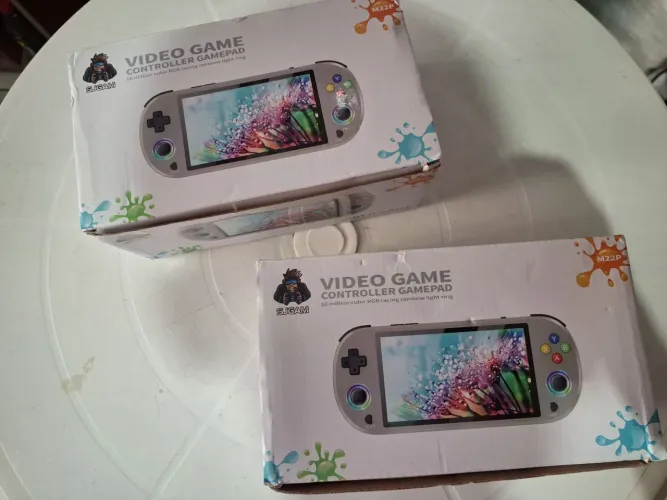 NOVOS Video Game Portatil M22 64gb com controle liga na Tv 21 mil jogos