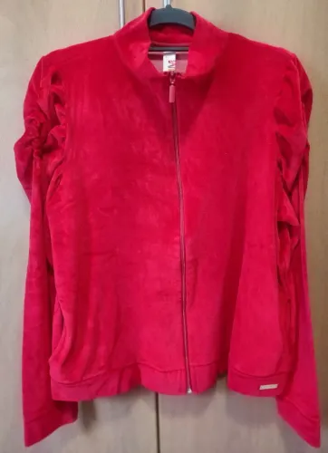 Blusa feminina plush vermelha G+