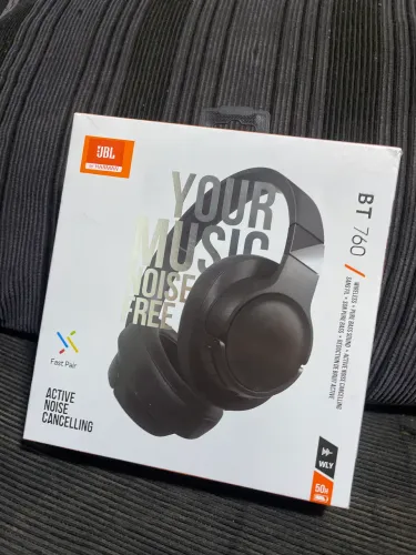 JBL Tune 760NC Original Bluetooth - Azul  Fone de ouvido