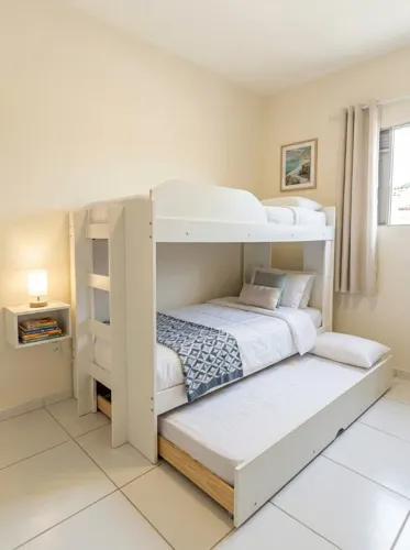 beliche com cama auxiliar
