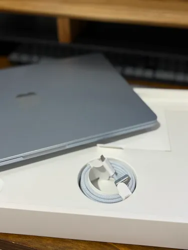 Mac air M4 Skyblue 16gb 256gb novo 100% bateria