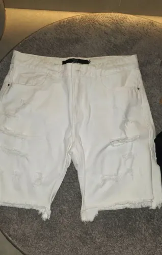 Bermuda Jeans Youcom Creme Tam. 42 Semi Nova