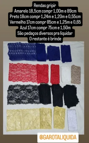 Artesanato Gripir renda babado