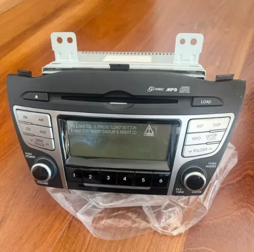 RÁDIO ORIGINAL HYUNDAI IX35 2010/2011 - MOBIS - ESTADO DE NOVO
