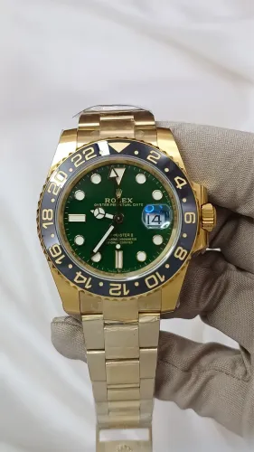 Relógio Rolex Gmt Master 2 Gold- ETA S/c