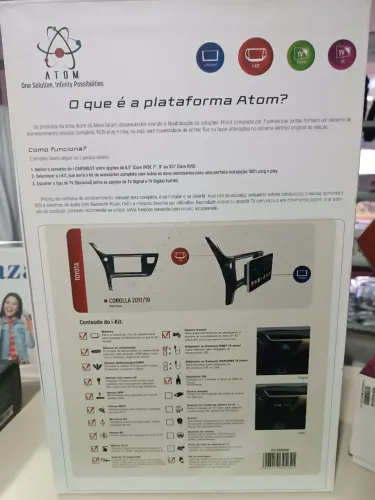 Multimídia completa Corolla