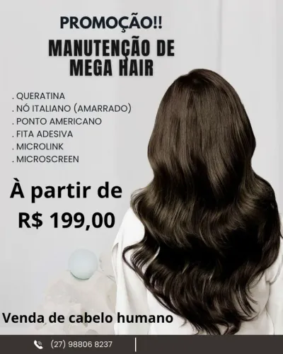 Cabelo humano e manutenção 