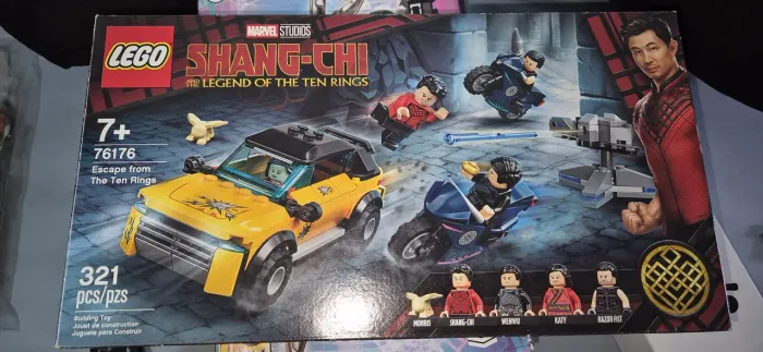 LEGO Marvel Shang-Chi Fuga dos Dez Anéis (321 Peças)
