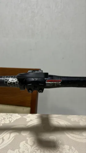 Guidão fsa speed mesa e suporte de Garmin 