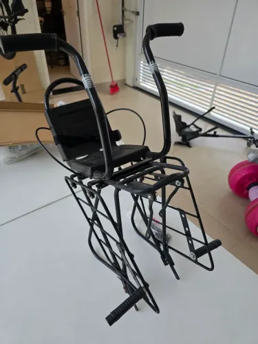 Cadeira infantil traseira para bicicleta