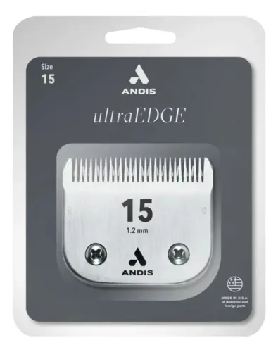 Lâmina Tosa 15 Ultraedge 1.2mm Andis Original Para Cachorro