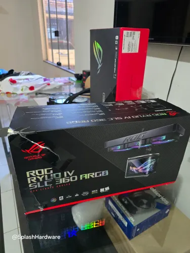 Water Cooler Asus Rog RYUO IV SLC 360mm ARGB opem box